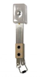 1" x 5/8" Frosted 3D/Deep Rectangular Stand-Up Target Switch With Diode